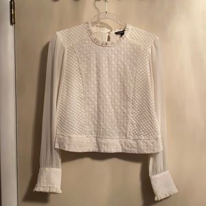EXPRESS Off white blouse